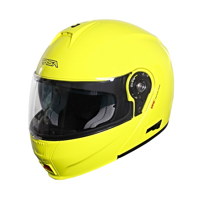 Cască de motocicletă galbenă RSA TR-01 lichidare