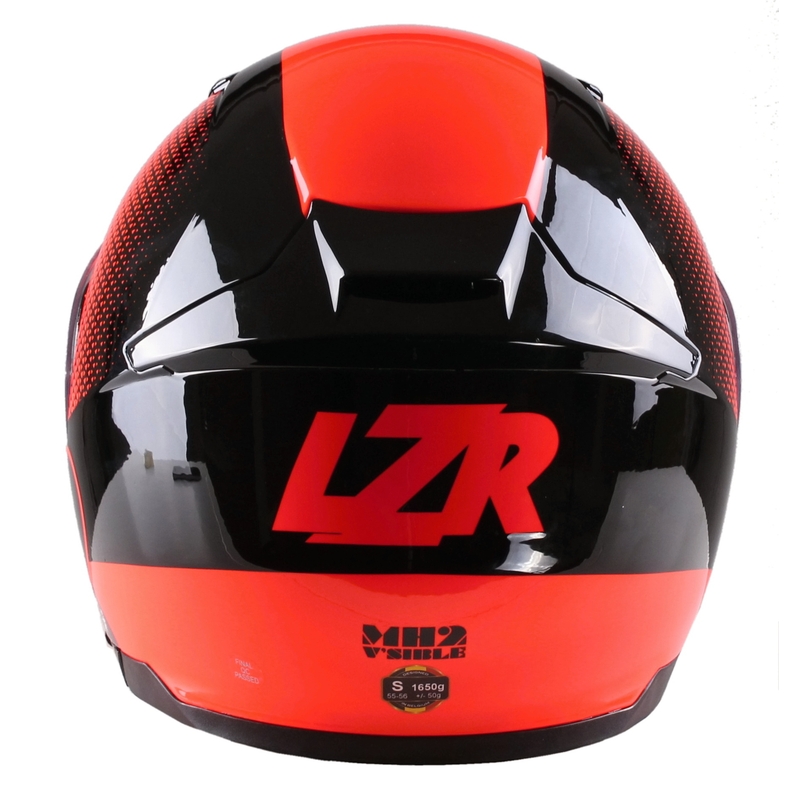 Lazer MH2 V'sible V'sible fluo roșu tip-up casca de motocicletă lichidare