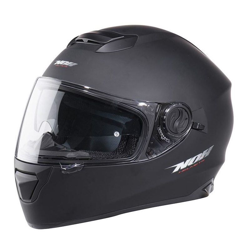 NOX N301 negru mat, negru mat, cască de motocicletă integrală lichidare