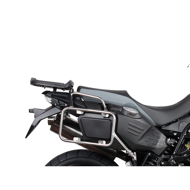 Set complet cutii aluminiu Shad Terra, 48L topcase   36L / 47L side cases,include placa si kit montare SHAD BMW F 650 GS/ F 700 GS/ F 800 GS