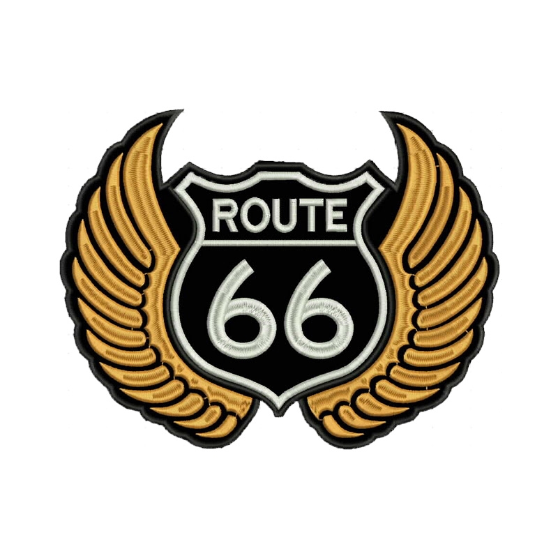 Patch Route Route aripi portocaliu - mare lichidare