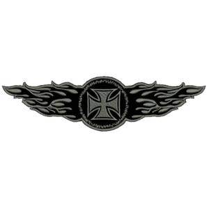 Patch Flames gri