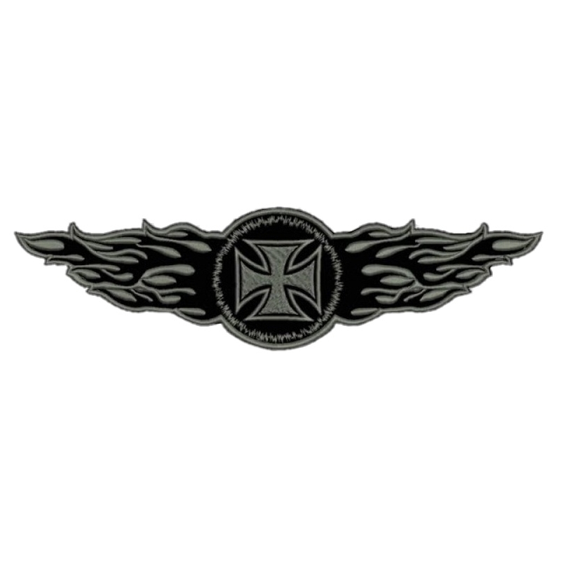 Patch Flames gri