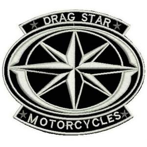 Patch Drag Star Motorcycles - mare