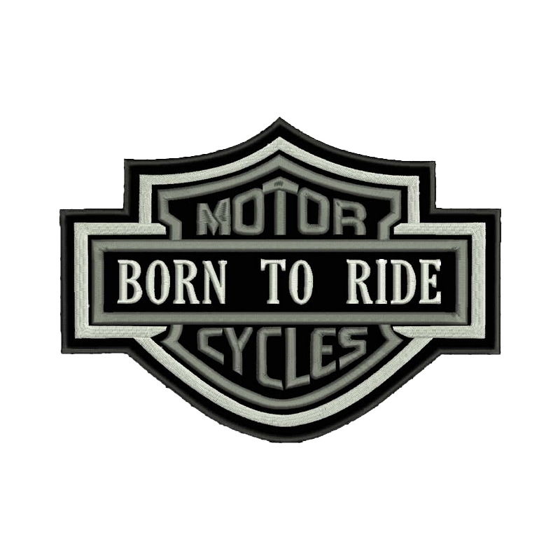 Patch Motor Cycles gri