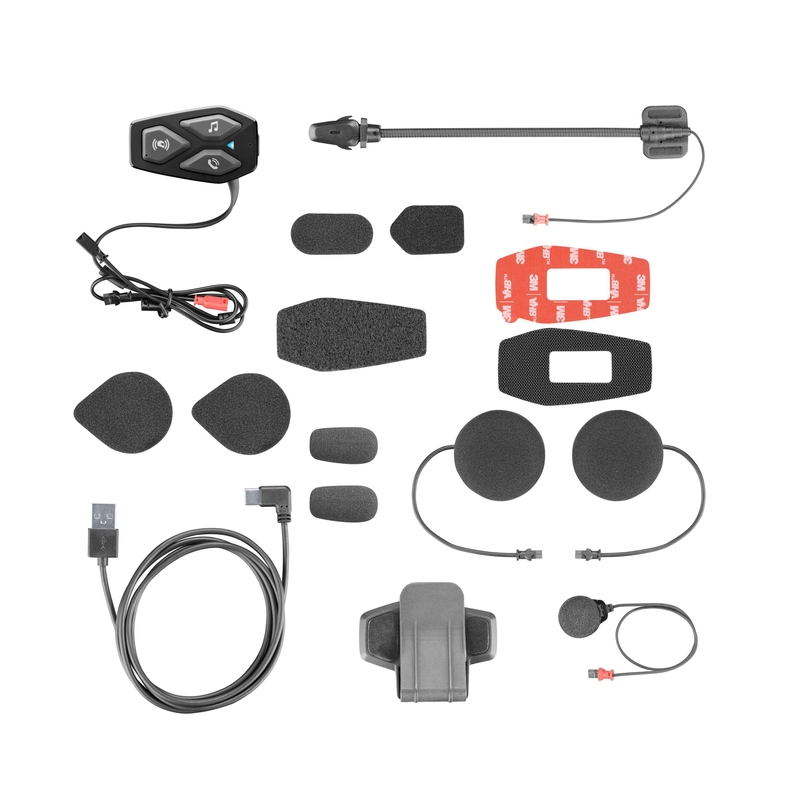Cască Bluetooth Interphone Interphone U-COM3 Single Pack