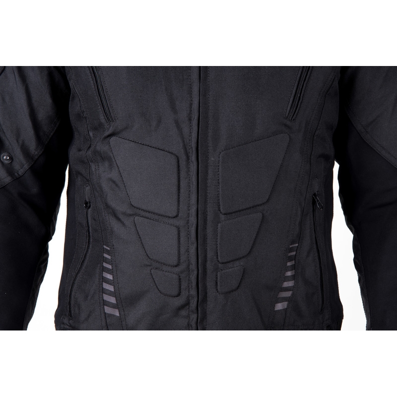Geacă de motocicletă Ozone Pulse negru-gri