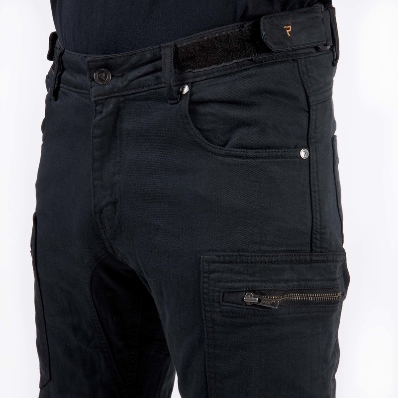 Blugi Rebelhorn Urban III Negru pentru motociclete
