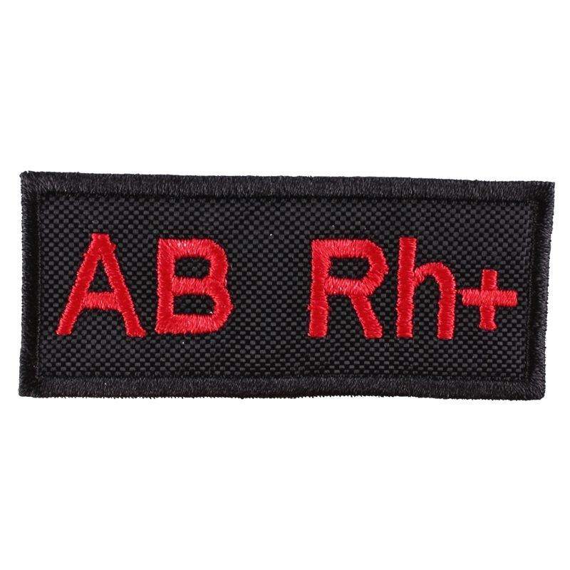 Patch cu grupa de sânge AB Rh+