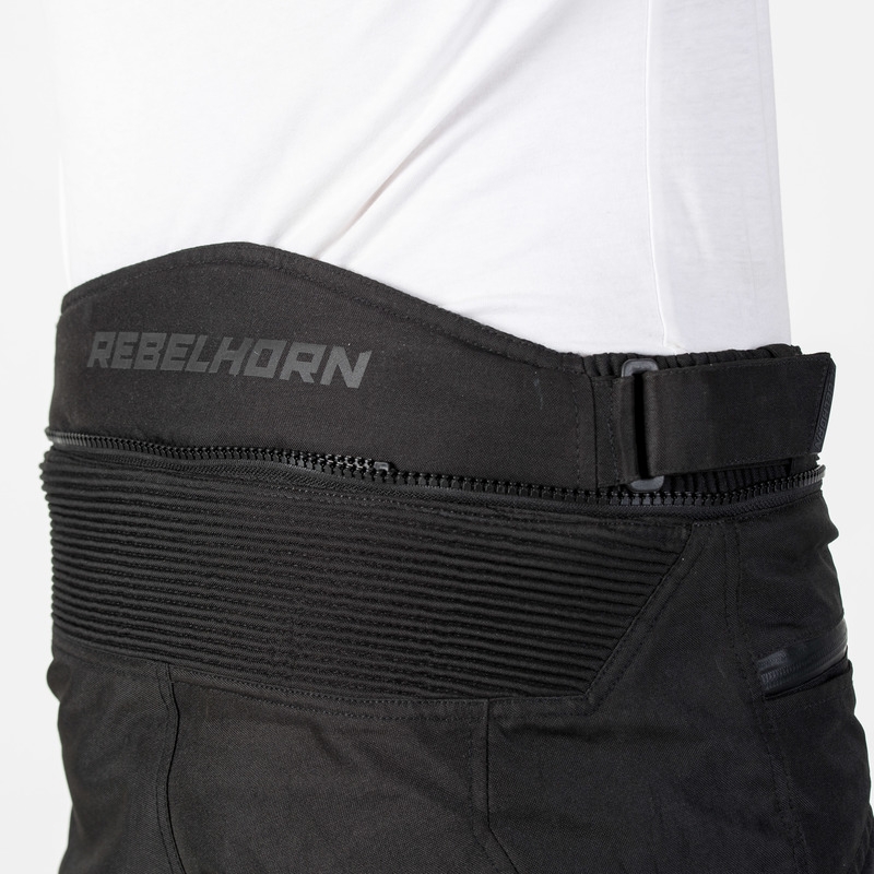Rebelhorn Borg pantaloni de motocicletă negru lichidare