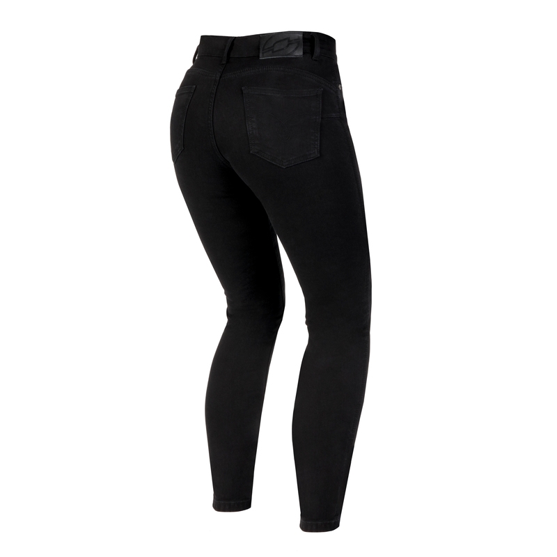Blugi pentru femei Ozone Striker SF Negru pentru motociclete