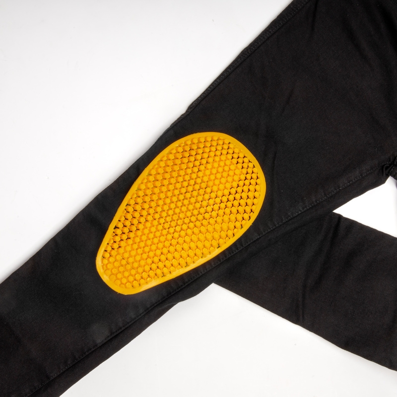 Blugi pentru femei Ozone Striker SF Negru pentru motociclete