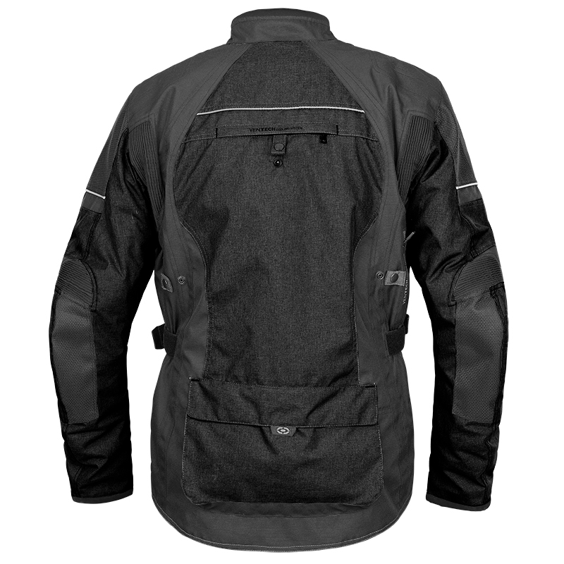 Geacă de motocicletă 4SQUARE Discovery negru lichidare