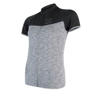 SENSOR CYKLO MOTION tricou pentru femei cu mânecă întreagă gri/negru lichidare
