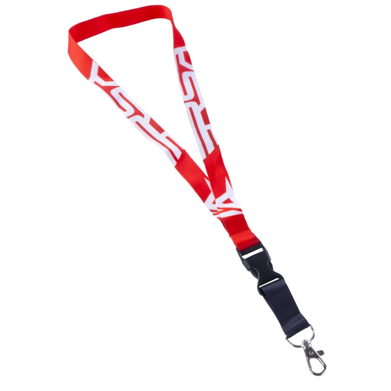 Lanyard pentru gât RSA roșu