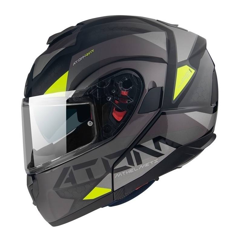 Cască de motociclist MT Atom SV W17 B2 gri