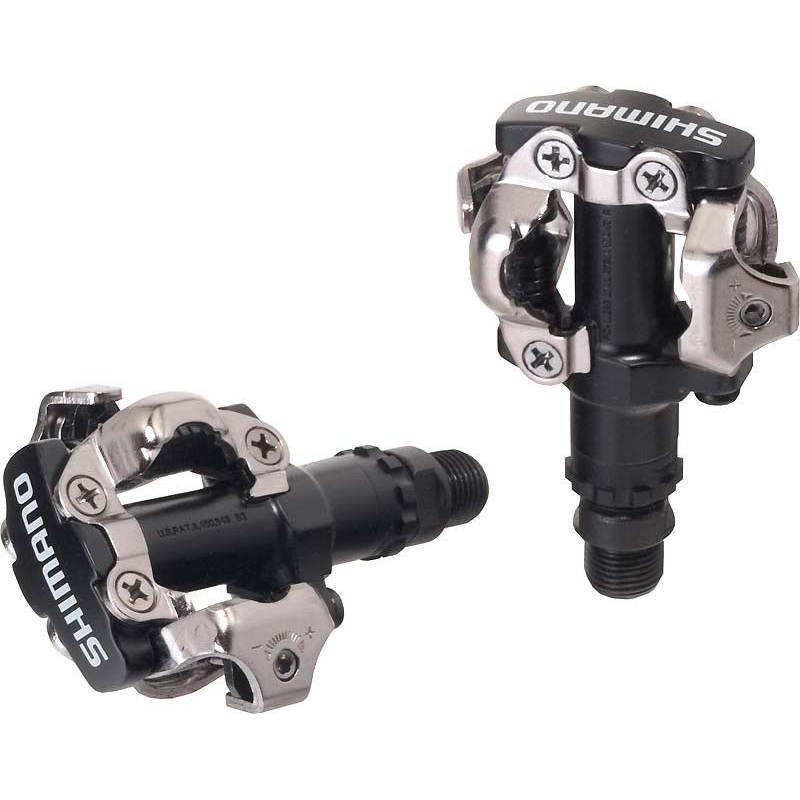 SHIMANO SPD M-520 PEDALE MTB AMBALATE NEGRU lichidare