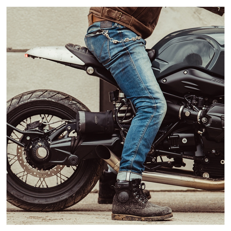 Blugi pentru motociclete Revit Carlin SK albastru extins