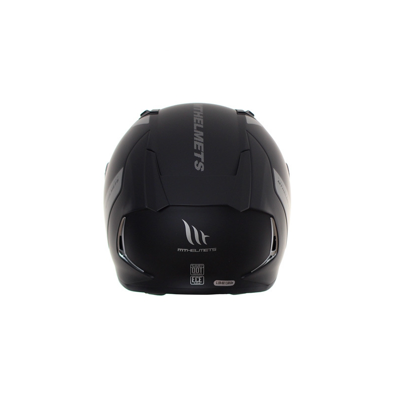 Cască de motocicletă MT Revenge 2 Solid Black Matte Integral pentru motociclete
