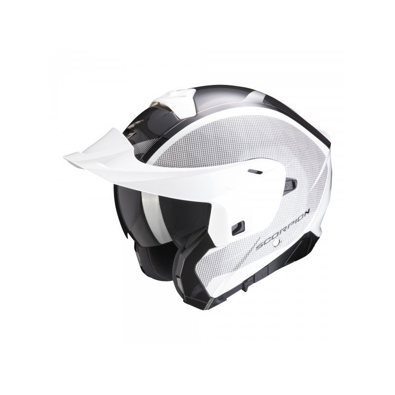 Cască de protecție Scorpion EXO-930 Cielo pearl white-black