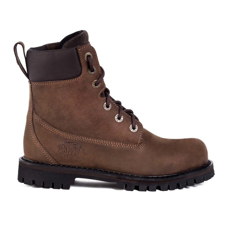 Ghete moto BROGER Alaska II maro la reducere lichidare