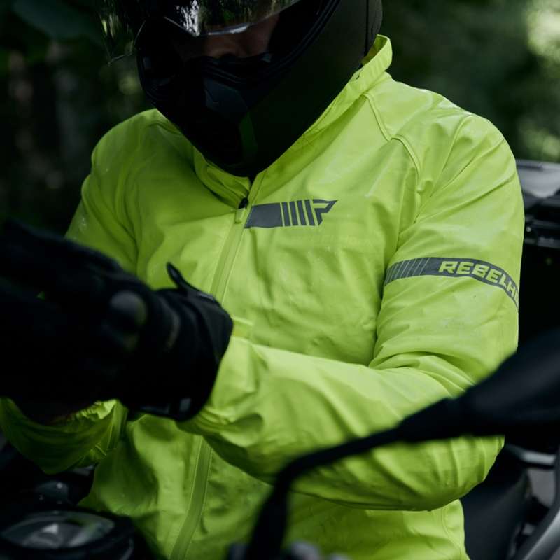 Jachetă de ploaie Rebelhorn Ocean galben fluo