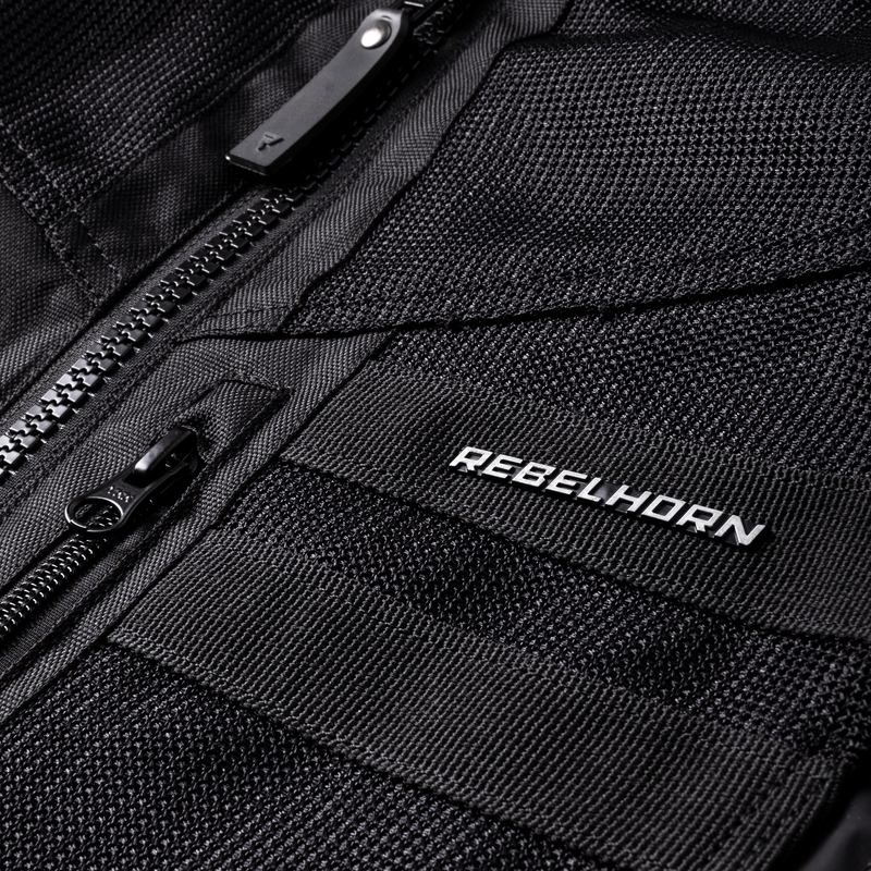 Geacă de motocicletă Rebelhorn Scandal II neagră