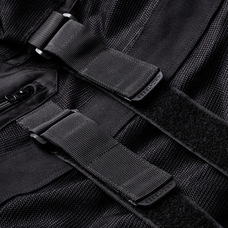 Geacă de motocicletă Rebelhorn Scandal II neagră