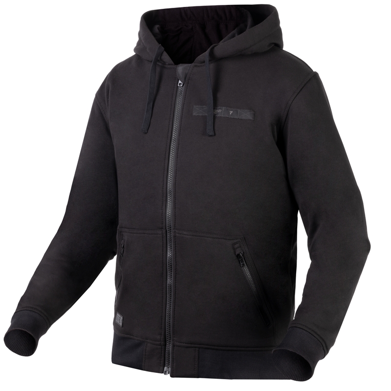 Rebelhorn motocicleta hoodie negru