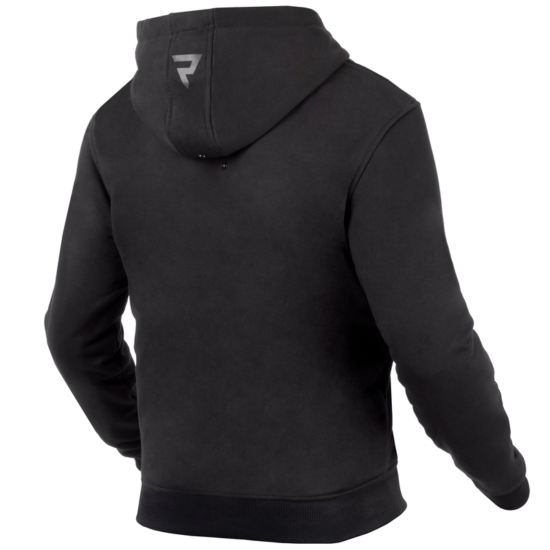 Rebelhorn motocicleta hoodie negru