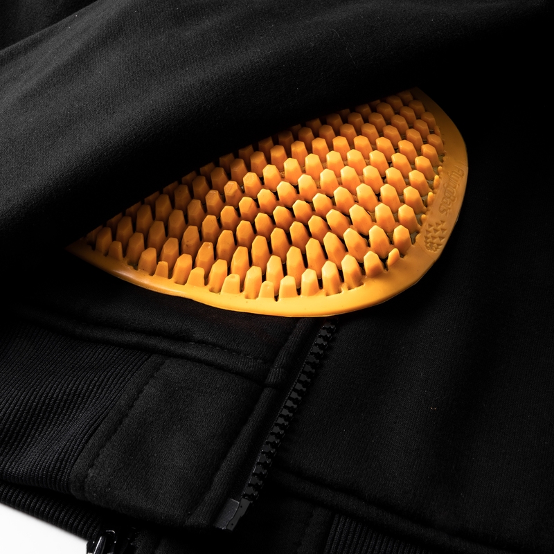 Rebelhorn motocicleta hoodie negru