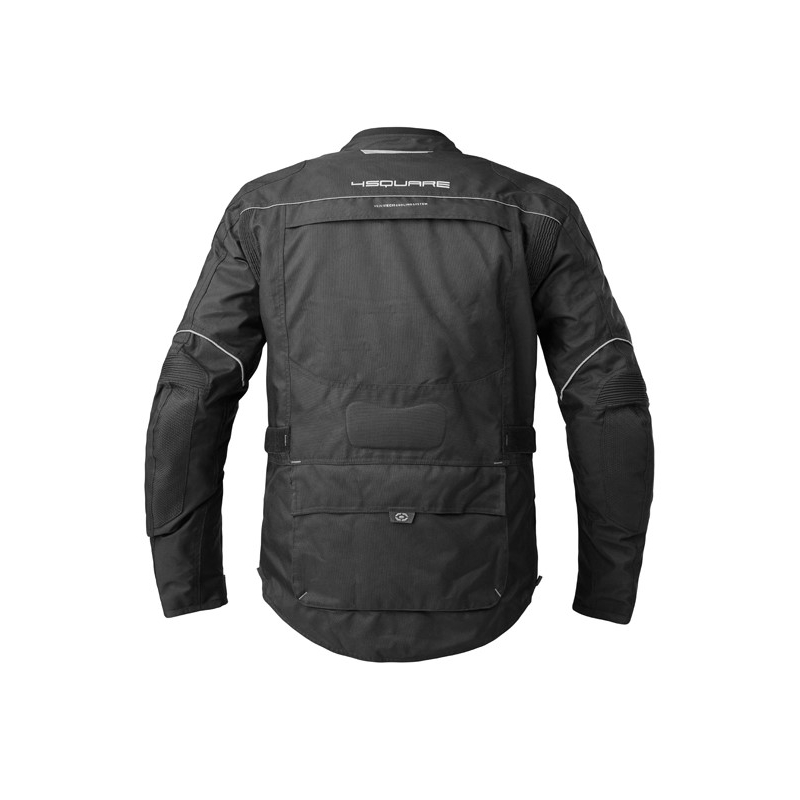 Geacă de motocicletă 4SQUARE Climber negru lichidare