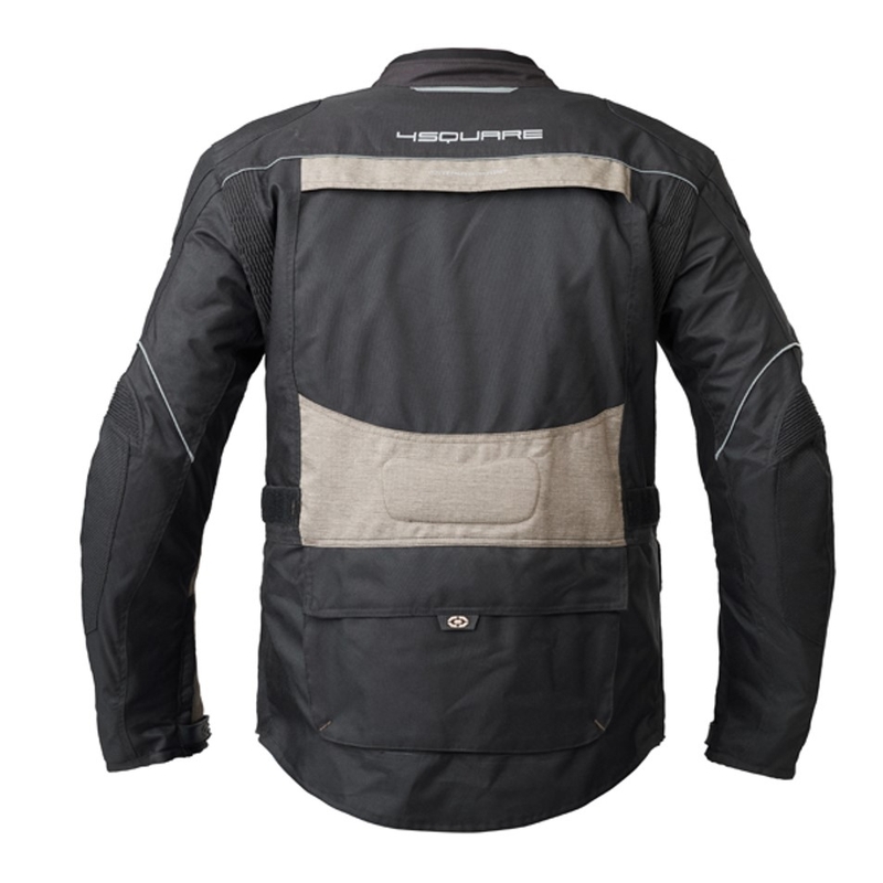 Geacă de motocicletă 4SQUARE Climber kaki-negru lichidare