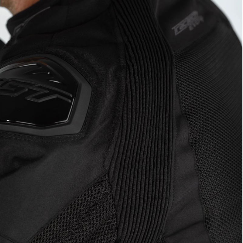 Jachetă pentru motociclete RST Tractech Evo 4 Mesh Lightweight CE negru lichidare