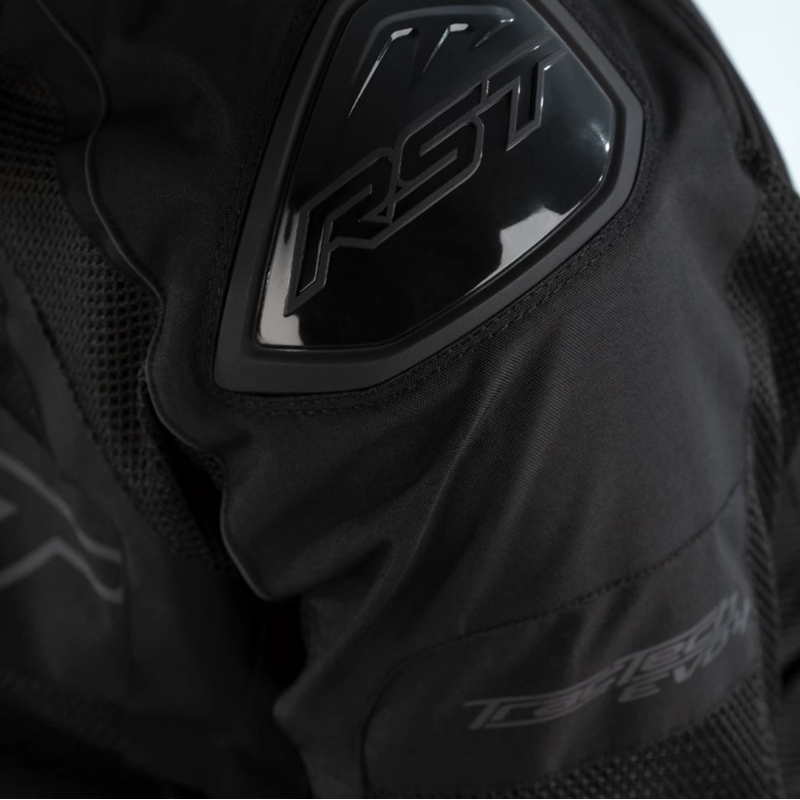 Jachetă pentru motociclete RST Tractech Evo 4 Mesh Lightweight CE negru lichidare