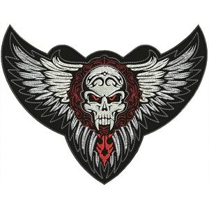 Patch Aripi cu ornament - mare