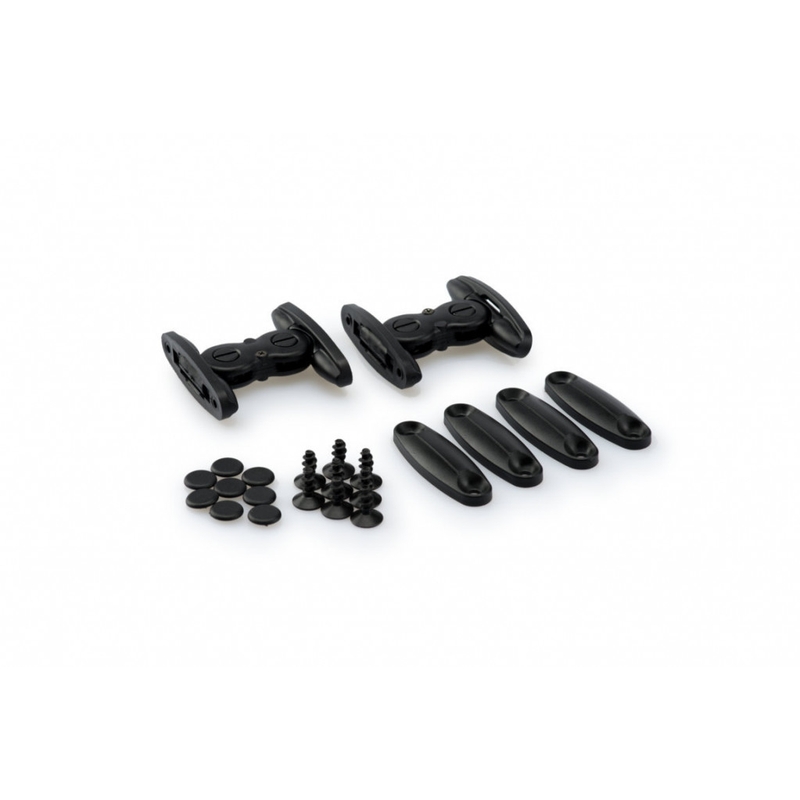 Multiadjustable mechanism PUIG fixed by screws Negru pentru BMW R 1250 RT 1980-2030