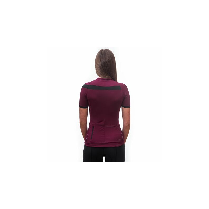 Tricou de damă Sensor Coolmax Classic violet - mânecă scurtă lichidare
