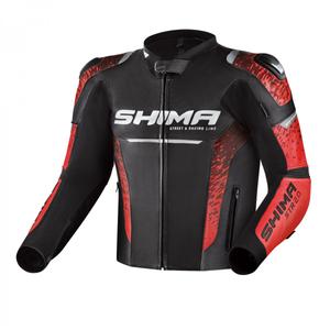 Jachetă pentru motociclete Shima STR 2.0 negru-roșu