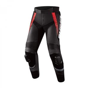 Pantaloni de motocicletă Shima STR 2.0 negru și roșu