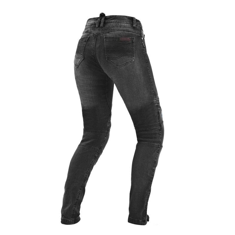 Blugi moto pentru femei Shima Jess negru