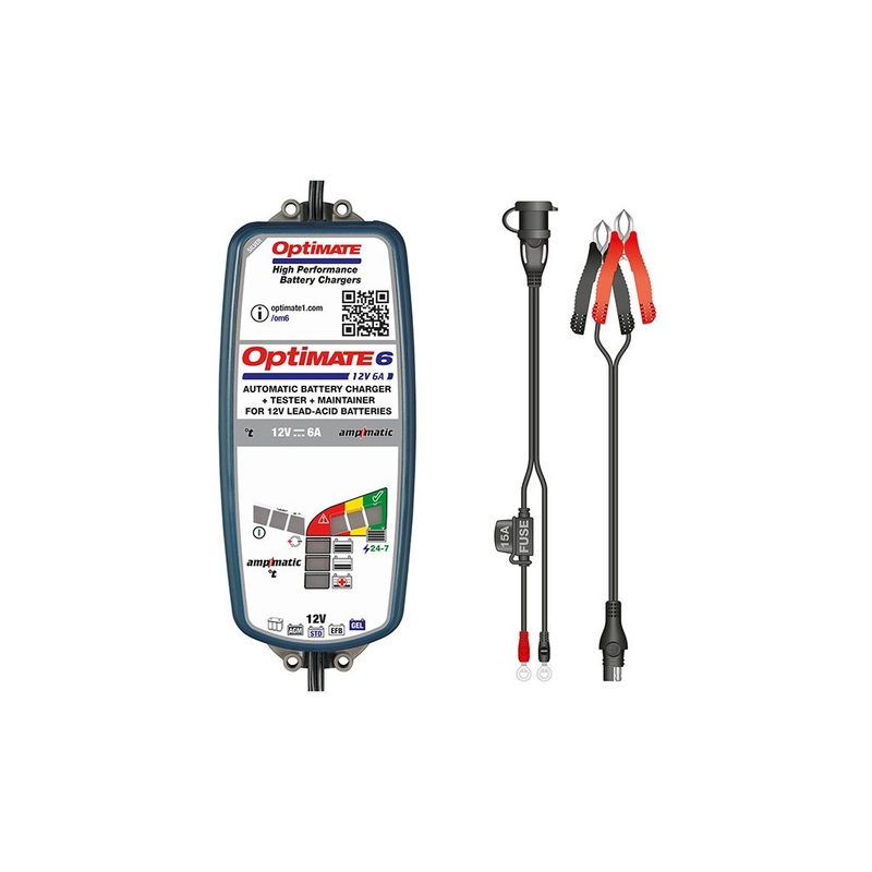 Încărcător de baterii TecMate - Optimate 6 6A