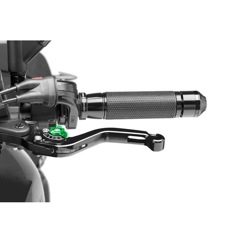 Clutch lever without adapter PUIG standard negru/verde