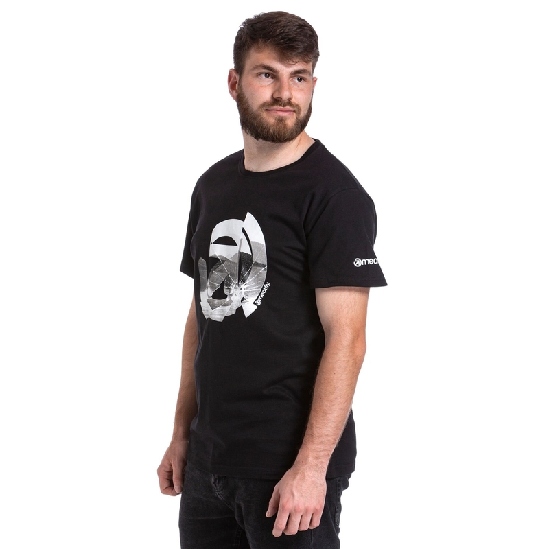 Tricou Meatfly Glazy negru lichidare