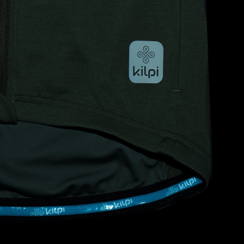 Tricou kaki Kilpi Mearil pentru femei, de culoare kaki lichidare