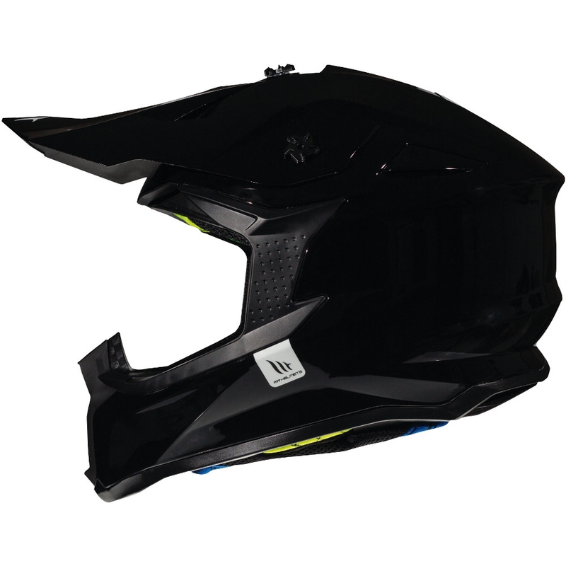 MT Falcon Solid Motocross Helmet negru