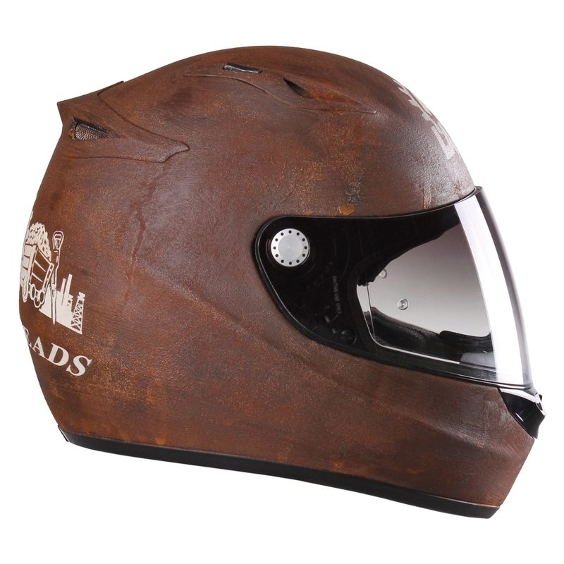 Casca de motocicletă integrală Lazer Kestrel Kestrel Individual Steel Heads Sale lichidare