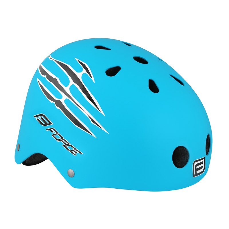 Cască de ciclism FORCE BMX albastru lichidare