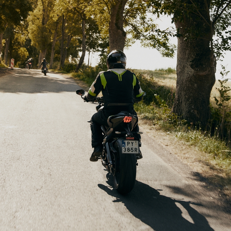 Jachetă de motocicletă Ozone Flow negru-gri-gri-galben-fluo lichidare
