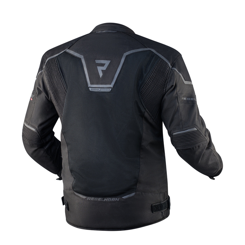 Rebelhorn Hiflow IV jachetă de motocicletă negru lichidare